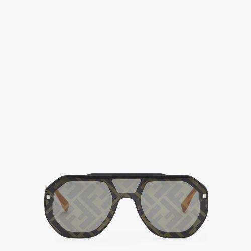  FENDI芬迪 22年秋冬 男士 太陽眼鏡 黑色太陽鏡 FOL514A565F1F6P