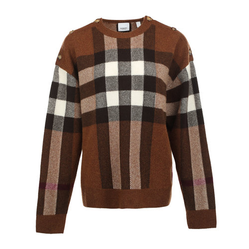 BURBERRY/博柏利女士綿羊毛套頭針織衫8048444