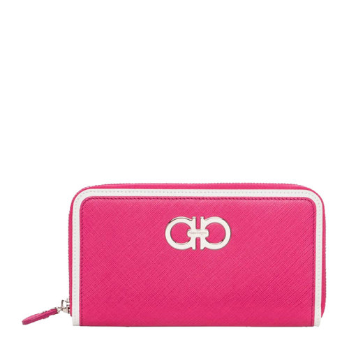 Salvatore Ferragamo/菲拉格慕 女士皮革長(zhǎng)款錢包手拿包 22-B969-0570645