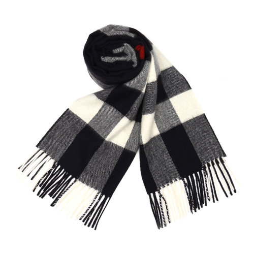 BURBERRY/博柏利經(jīng)典格紋羊絨女士圍巾8015550