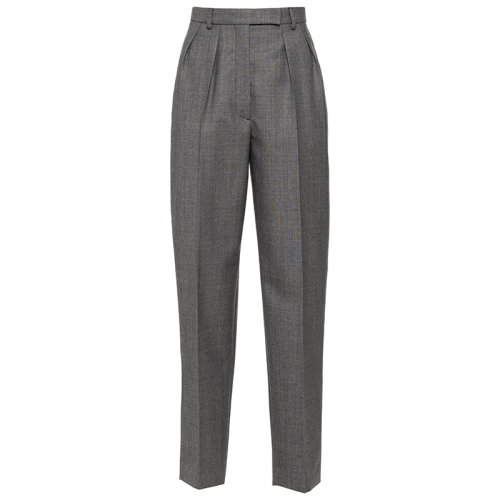 PRADA/普拉達(dá)  女士花崗巖灰羊毛長(zhǎng)褲P241E_1JTU_F073X_S_211