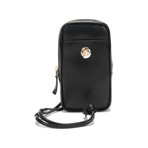 VERSACE/范思哲  男士皮革頸部掛包手機套 DP88293 DVT77