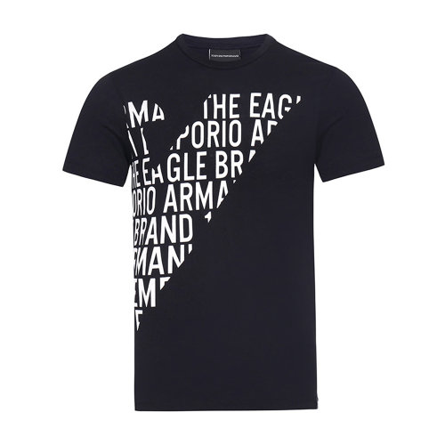 EmporioArmani/安普里奧阿瑪尼 男士短袖T恤 男士棉質圓領短袖T恤 3Z1T721JPZZ