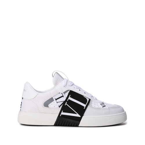 Valentino/華倫天奴【22春夏新款】男士皮革/織物系帶休閑運(yùn)動(dòng)鞋板鞋VLTN圖案 XY2S0C58 WRQ