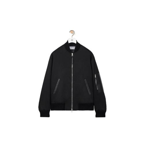  LOEWE羅意威 22年秋冬 男士 夾克 Bomber jacket in cotton H526Y01X14-1100