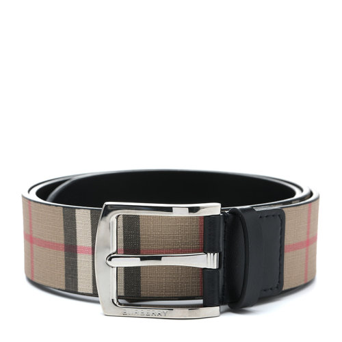BURBERRY/博柏利22春夏經(jīng)典格紋針扣式男士皮帶腰帶8040194