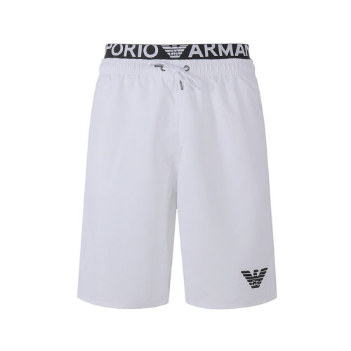 Emporio Armani/安普里奧阿瑪尼 男士抽繩式游泳褲沙灘褲運(yùn)動短褲五分褲?jì)棙?biāo)刺繡 211753 2R432