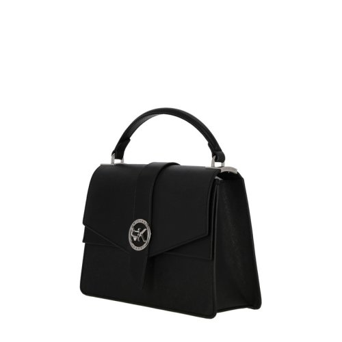  Michael Kors/邁克·科爾斯 女士黑色皮革手提包 30H1SGRS2L 001 PLSX