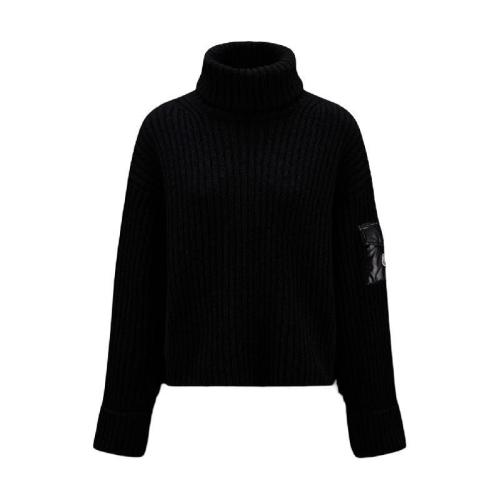  MONCLER蒙可蒙克萊 22年秋冬 女士 針織衫 羊毛高領(lǐng)衛(wèi)衣 H20939F00017M1241999