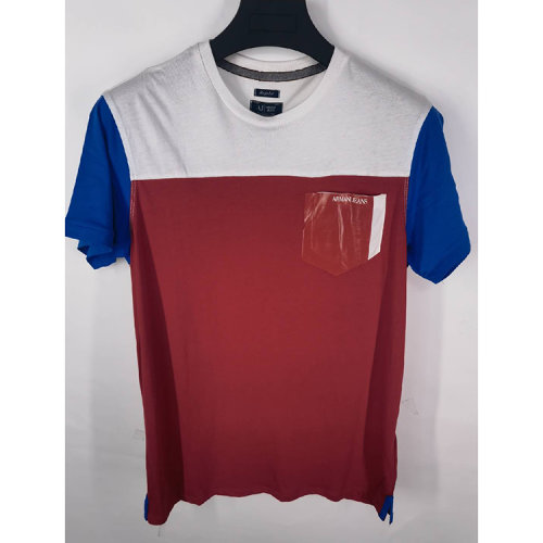 ARMANI JEANS/阿瑪尼牛仔男裝/男士T恤/男士短袖T恤AMH70 ZR WN瑕疵折扣