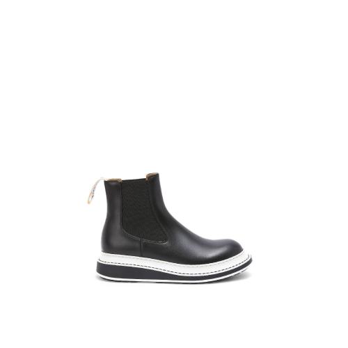  LOEWE羅意威 22年秋冬 男士 短靴 Chelsea boot in calfskin M816S05X16-1100