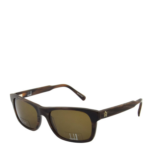 DUNHILL/登喜路 休閑 棕色 木紋 板材 全框 男士 太陽(yáng)鏡 棕色鏡片 墨鏡 眼鏡 D3002 55mm