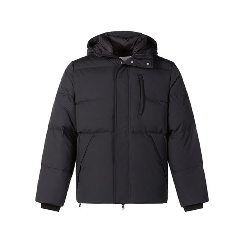 KENZO/高田賢三 男士錦綸鴨絨連帽羽絨服外套LOGO圖案 5OU123 1NR