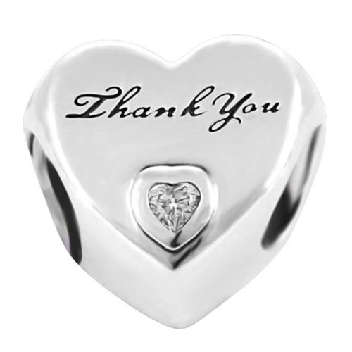 PANDORA/潘多拉 女士銀色925銀經(jīng)典時(shí)尚可愛女士心形串珠 792096CZ