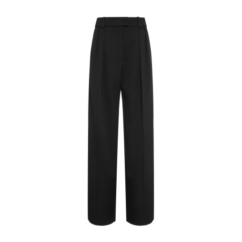 Valentino/華倫天奴 女士華達(dá)呢與羊毛混紡西褲 UB0RB3Z55VK0NO 20年秋冬