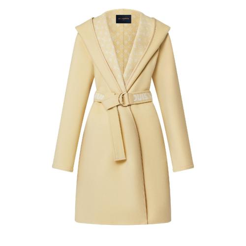  LV路易威登 22年秋冬 女士 大衣 圍裹式連帽大衣 1A9LFR 1A9LFS 1A9LFT 1A9LFU 1A9LFV 1A9LFW