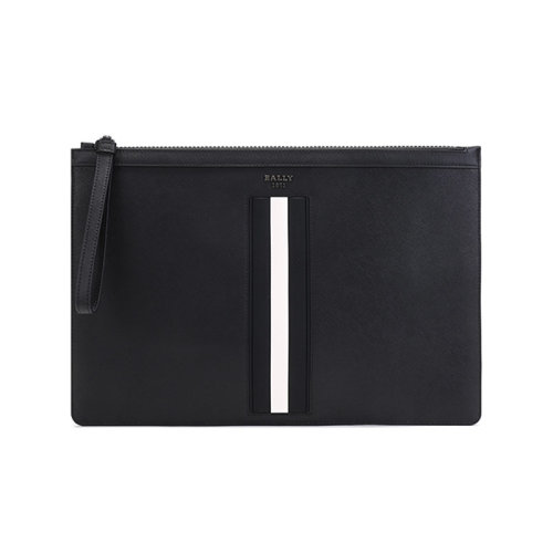 BALLY/巴利  男士涂層再生牛皮革手拿包 BOLLIS LARGE MY