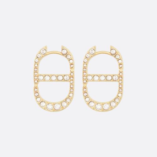  DIOR迪奧 22年秋冬 女士 耳環(huán) Boucles doreilles 30?Montaigne E2036WOMCY_D03S