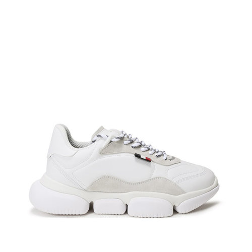 Moncler/蒙克萊 男士皮革系帶休閑運(yùn)動(dòng)鞋 4M72000 02SGQ