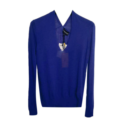 Emporio Armani/安普里奧阿瑪尼 藍色女士針織衫 R2M02M R203M 912