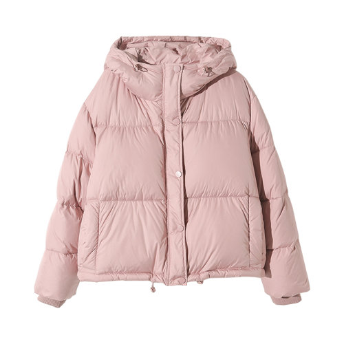 GeleiStory/GeleiStory加厚羽絨女神范連帽保暖防風(fēng)冬季白鴨絨外套 女士外套 女士羽絨服