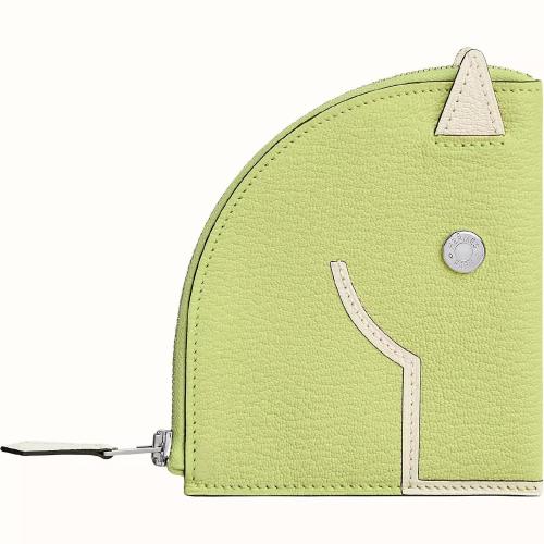  HERMES愛馬仕 22年秋冬 女士 零錢包 Porte-monnaie Paddock H079230CKAT