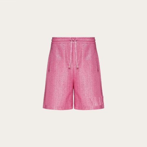  VALENTINO華倫天奴 22年秋冬 男士 短褲 BERMUDA A_VEC MOTIF VALENTINO GAUFRé XV3MD02C86MY