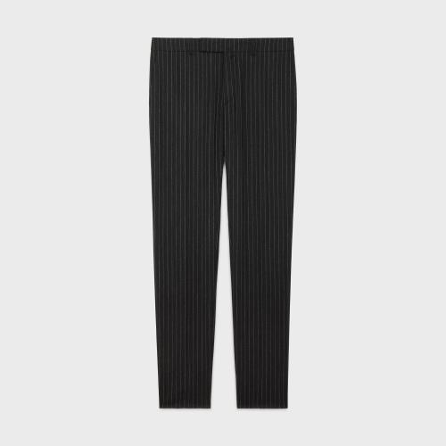  CELINE賽琳思琳 22年秋冬 男士 西褲 條紋羊毛經(jīng)典長(zhǎng)褲 2P085219M.10AC