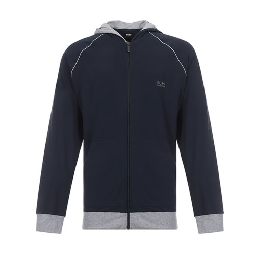 HUGOBOSS/雨果博斯  男衛(wèi)衣 棉質(zhì)薄款連帽上衣外套 50381879