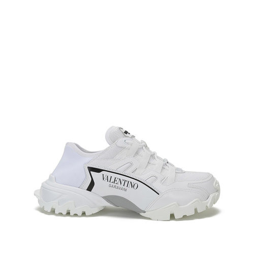 Valentino/華倫天奴 2021款 男士織物配皮系帶休閑運(yùn)動(dòng)鞋 VY2S0E04 VXN