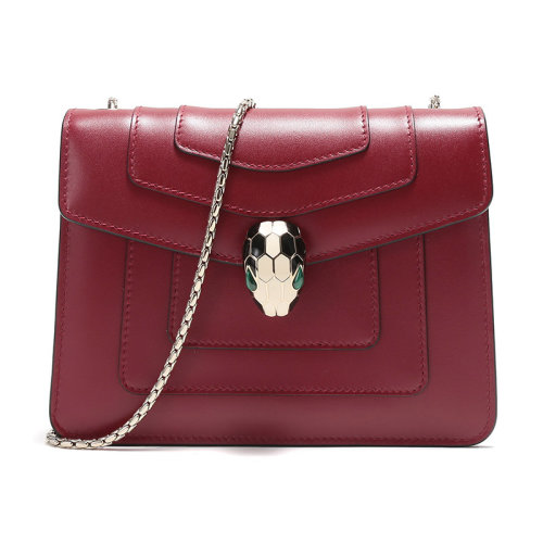 BVLGARI/寶格麗 女士SERPENTI FOREVER系列牛皮單肩斜挎包 280159