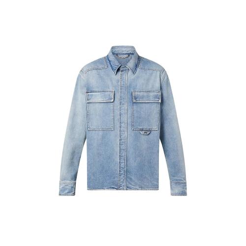  LV路易威登 22年秋冬 男士 夾克 牛仔夾克式襯衫 1AA509 1AA508 1AA507 1AA50A 1AA506 1AA50B