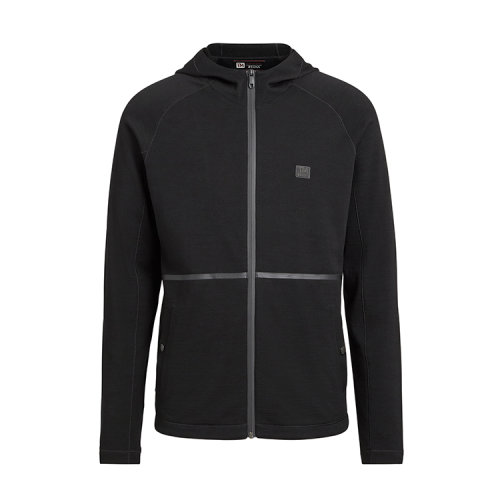 Z Zegna杰尼亞 黑色 TECHMERINO?連帽運(yùn)動(dòng)衫男士衛(wèi)衣 VU405-ZZT816-K09