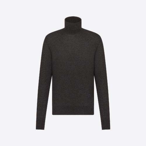  DIOR迪奧 22年秋冬 男士 針織衫 高領(lǐng)針織衫 113M646AT220_C888