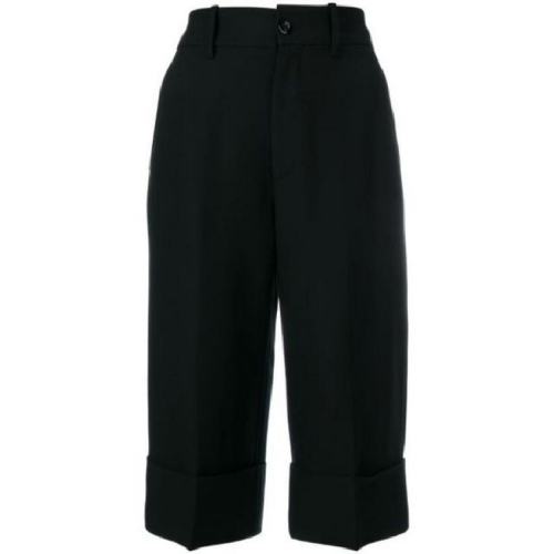  GUCCI/古馳 女士黑色羊毛休閑褲 4691402HM881000 PLFSX