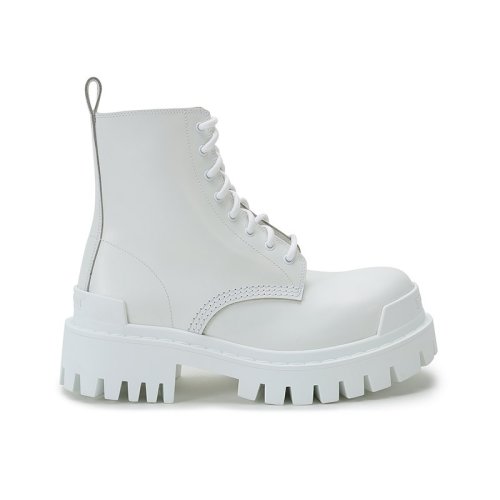 Balenciaga/巴黎世家 女士黑色牛皮皮靴 590974-WA967-1090