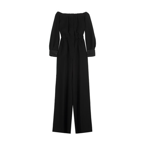 MaxMara/麥絲瑪拉 春夏 女士服裝 女性 黑色 女士連體褲 ASIAGO_003