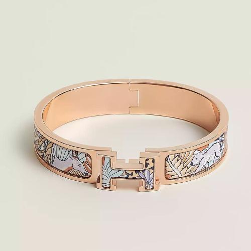  HERMES愛馬仕 22年秋冬 女士 手鐲 Bracelet Clic H Animaux Camoufles H702417FOD1GM