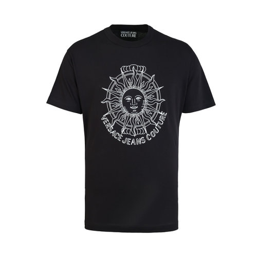 VERSACE/范思哲男士短袖T恤夏季休閑百搭上衣圖案潮流