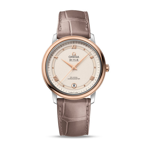 OMEGA/歐米茄 碟飛系列 典雅 同軸腕表 精鋼 18K金 自動機械 男士腕表 424.23.37.20.09.001