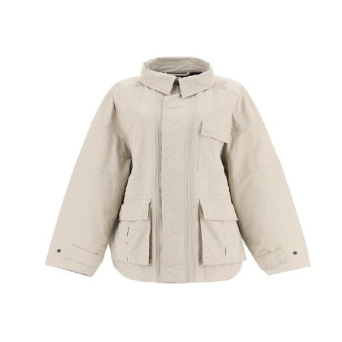 Balenciaga/巴黎世家 女士米色棉質(zhì)風(fēng)衣 663016 TKO31 9710