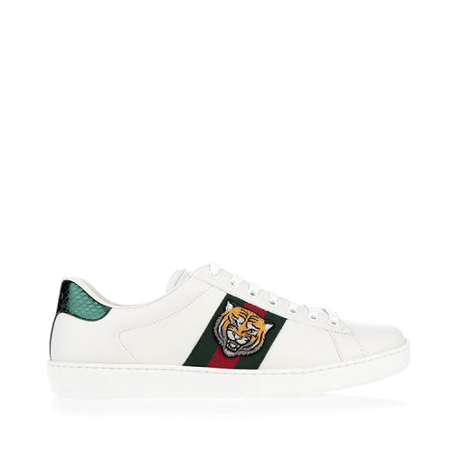GUCCI/古馳 Ace系列男士刺繡運(yùn)動(dòng)鞋 457132 02JP0
