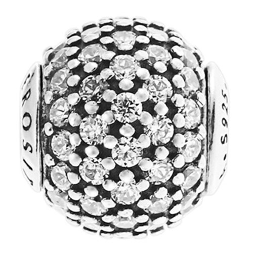 PANDORA/潘多拉 女士銀色時尚水晶質(zhì)感串珠 796048CZ