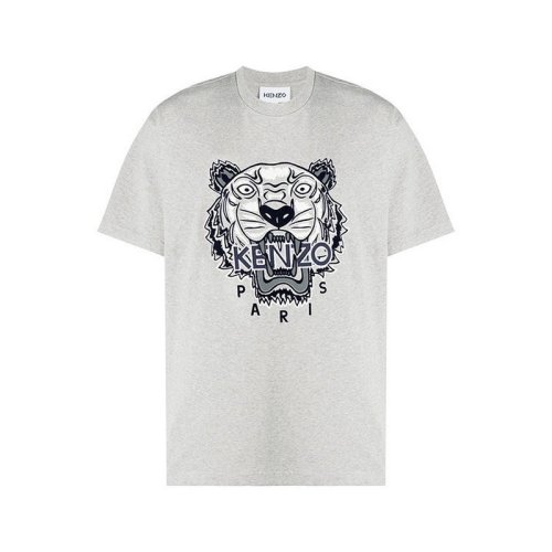  KENZO/高田賢三 男士灰色棉質(zhì)短袖T恤 FA65TS065 4YV 94 PLFSX