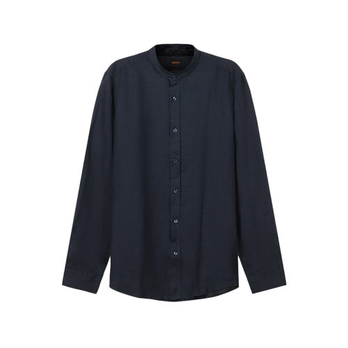 HUGOBOSS/雨果博斯【22春夏新款】男士亞麻布長袖襯衫50468092