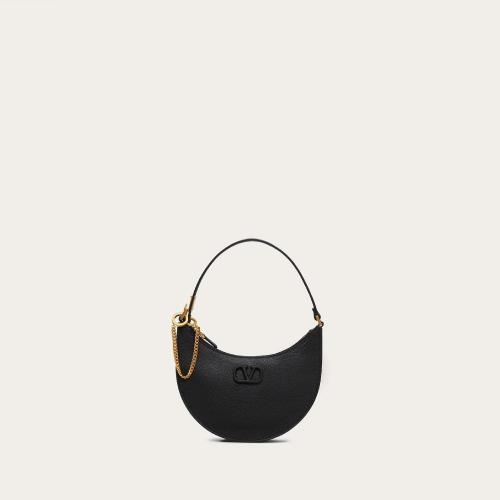  VALENTINO華倫天奴 22年秋冬 女士 手提包 MINI SAC HOBO VLOGO SIGNATURE EN CUIR DE VEAU GR