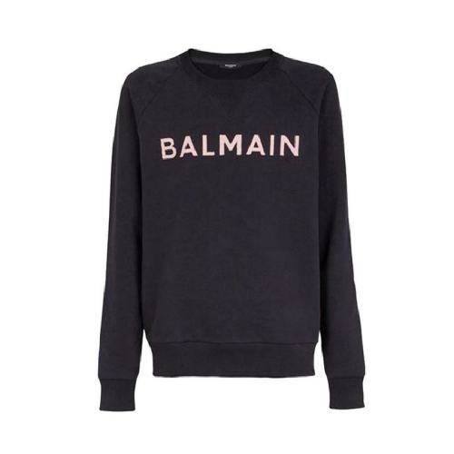  BALMAIN/寶曼 男士深藍(lán)色棉質(zhì)衛(wèi)衣 WH1JQ005B112 SDN PLFSX