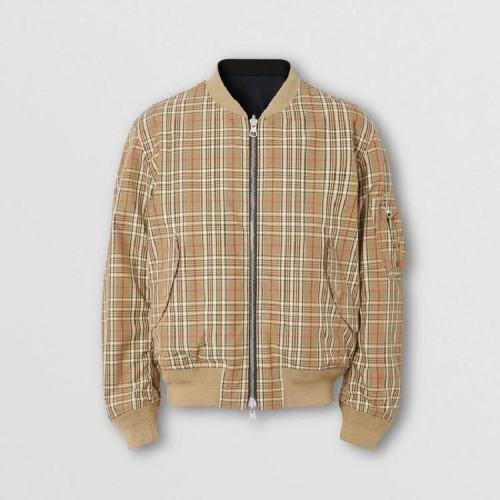  BURBERRY/博柏利 男士米色棉質(zhì)夾克 80344991 PLFSX