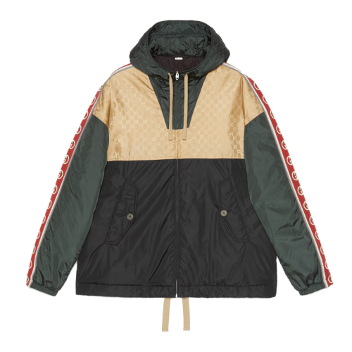 GUCCI/古馳  男士新款提花尼龍GG夾克 598722 Z4039 2051