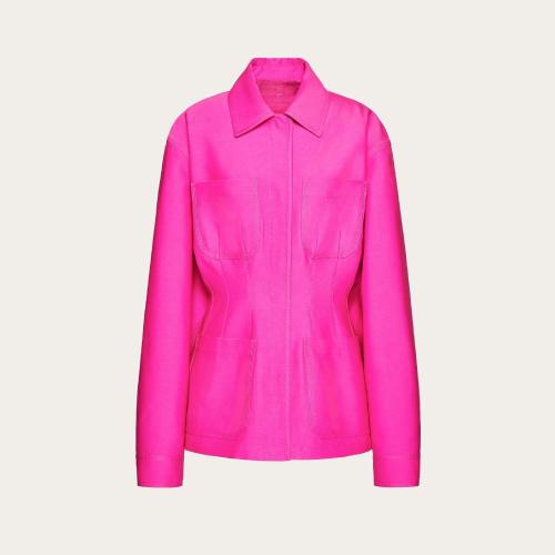  VALENTINO華倫天奴 22年秋冬 女士 西服外套 CABAN EN COUTURE BLASER 1B0CJ2X07K0UWT